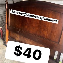King Size Bed Frame MUST SELL TODAY