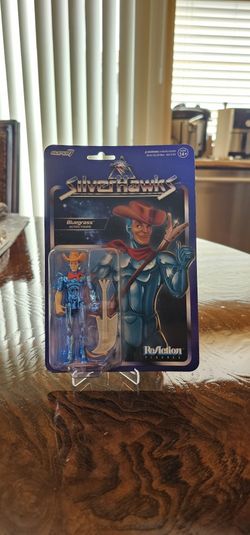 Silverhawks Bluegrass Action Figure Super 7 Reflection Warner Brothers / Collectible / Collector / Quicksilver / Steelheart / Copper Kidd / Toy 