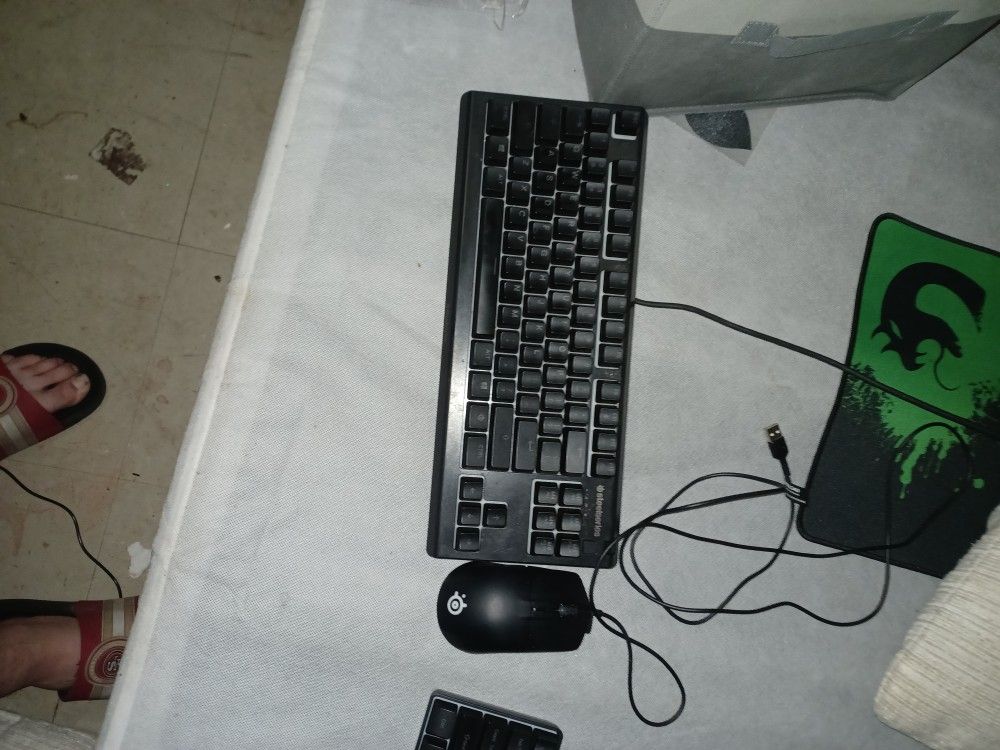 Steel Series Keyboard And Mouse