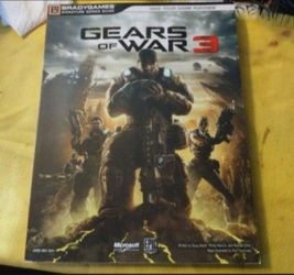 Bradygames strategy guide gears of war 3 good shape