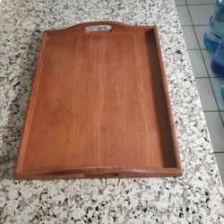 MCM Goodwood Teakwood Tray Vintage