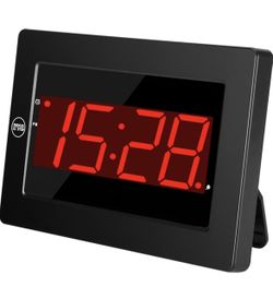 Digital LED Wall Clock Battery Operated