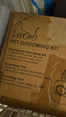 Pet Grooming Kit (fur clippers vacuum)