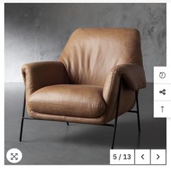 Housegent Angle Leather Chair