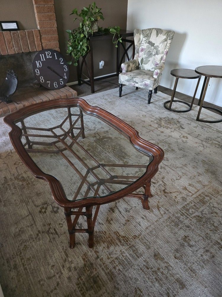 Coffee Table Glass Top