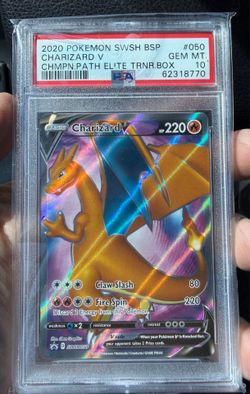 2020 CHARIZARD V, PSA 10