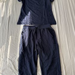 Navy Blue Scrubs