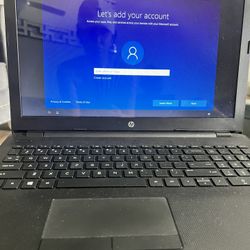 HP Laptop 15” 8GB