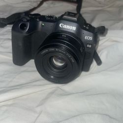 Canon EOS R8 with 50mm lens