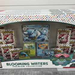 Pokemon Scarlet & Violet 151 Blooming Waters Premium Collection Box Sealed. New