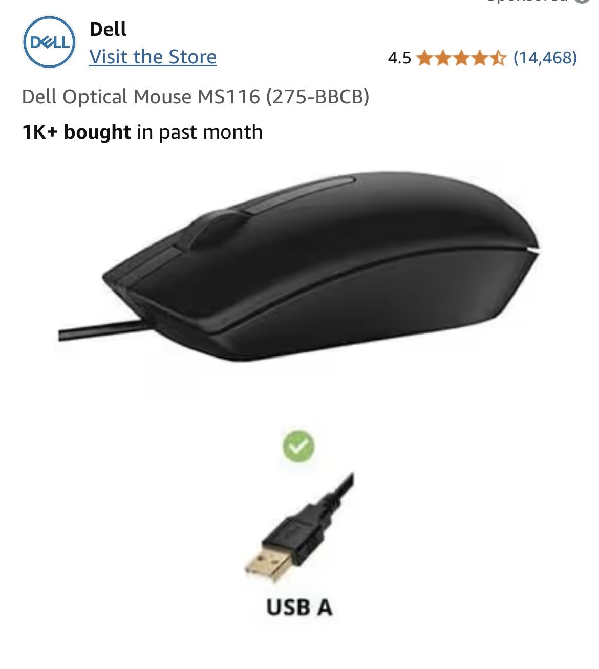 Dell Optical Mouse