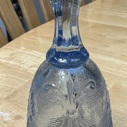 Tiara Vintage Light Blue Sandwich Dinner Bell
