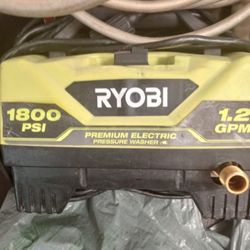 RYOBI 1800 PSI PREMIUM ELECTRIC PRESSURE WASHER 