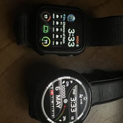 Apple Watch Series 5 40mm And Galaxy Watch Active2 44mm