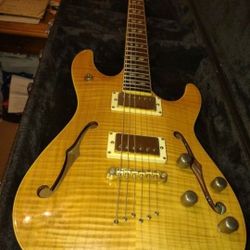C/SH-1 Semi Hollow Body SCHECTER Guitar EXC* Pro fret level Spa Perfect 