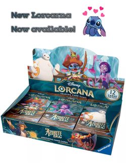 Disney Lorcana TCG Azurite Sea Booster Box
