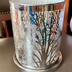 Silver Candle Holder