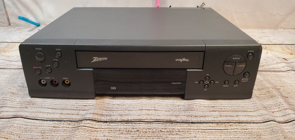 @CHV. VINTAGE ZENITH VR4256HF VCR VCRPLUS PLUS VHS VIDEO CASSETTE PLAYER