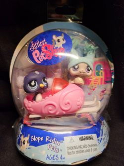 Littlest Pet Shop Slope Ridin' Pets 2-pack