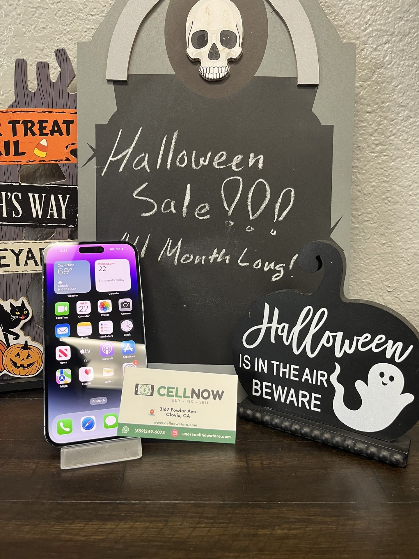 iPhone 14 Pro Max Unlocked 256GB - Purple