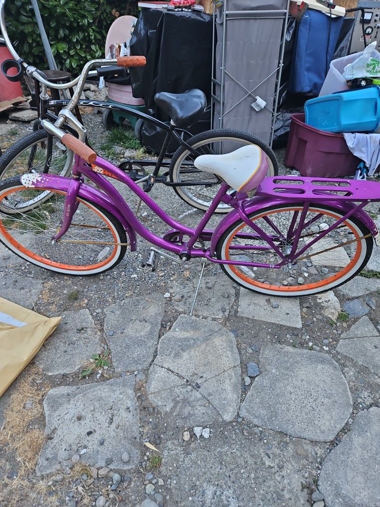 Schwinn Purple Beach Cruiser