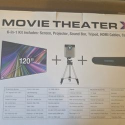 Movie Theater- Perfect For Summer Family Movie Nights