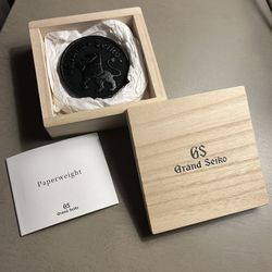 RARE Grand Seiko Paperweight 