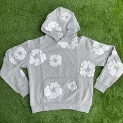Denim Tears Grey Hoodie XL ✔️1️⃣