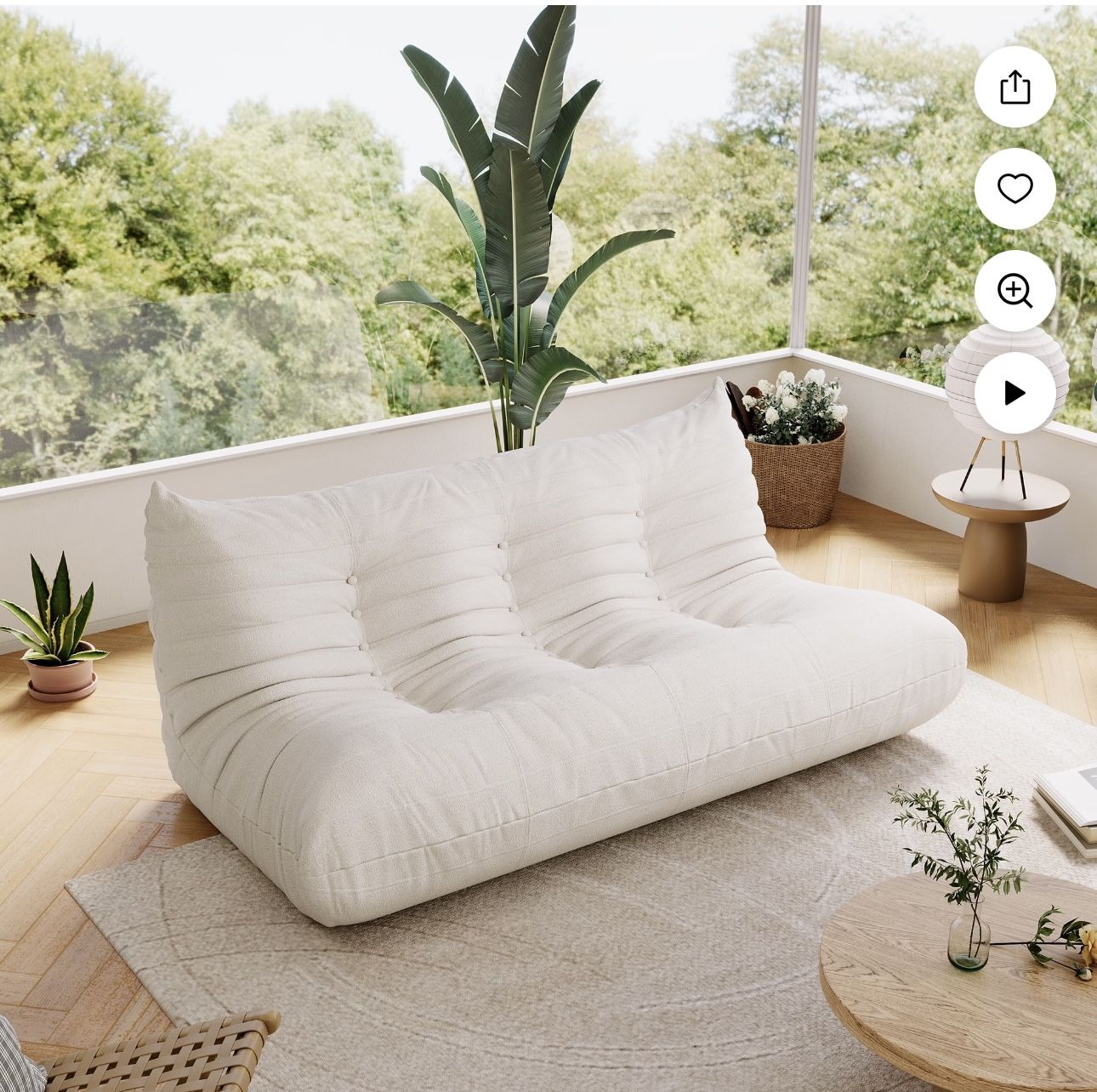 3 Seater Floor Lounge Sofa 