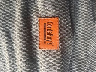 CordaRoy's Gray Plush Bean Bag