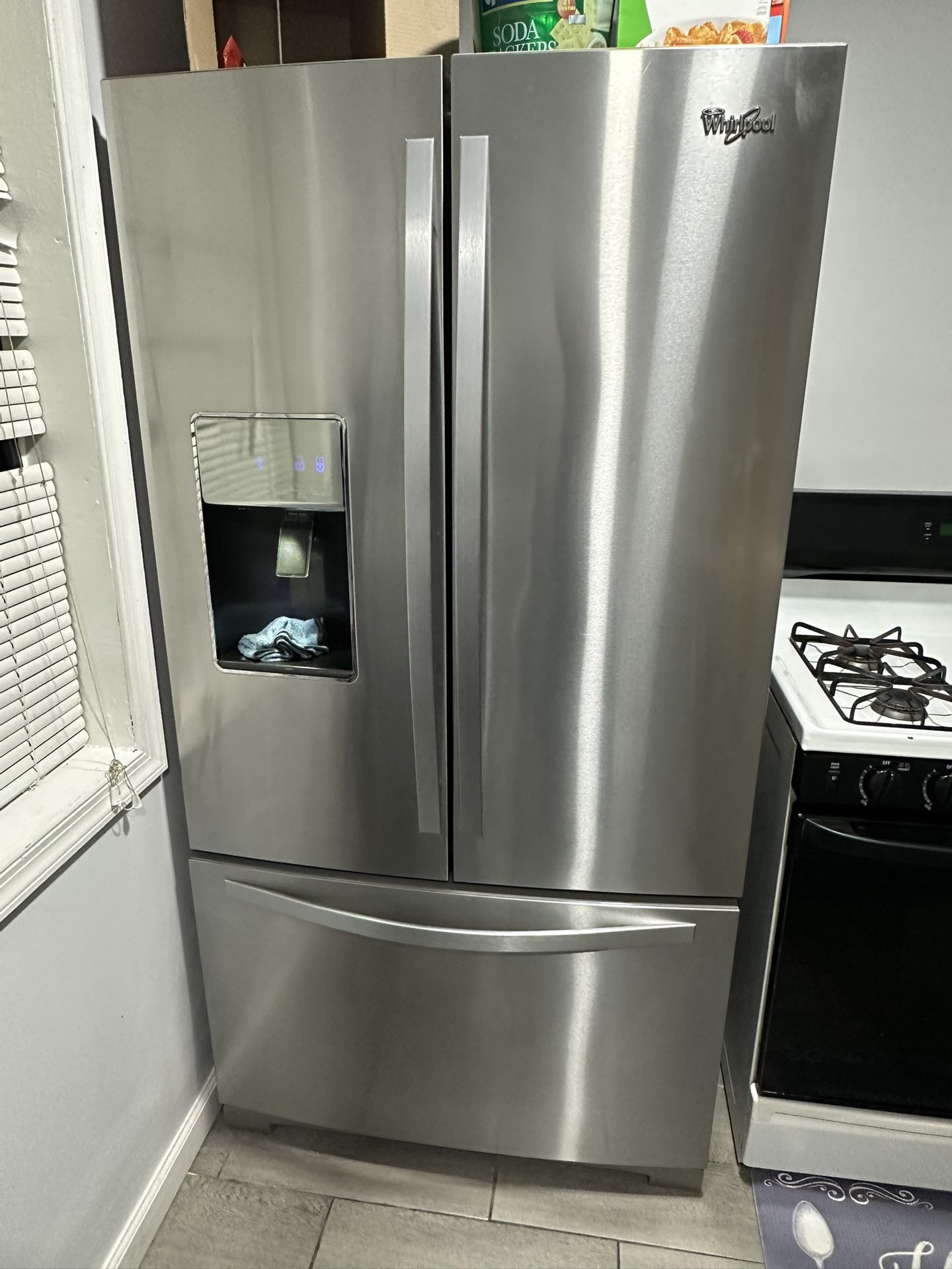 Whirlpool Three Door refrigerator