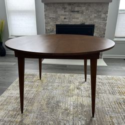 HOLFRED ROUND EXTENSION DINING TABLE