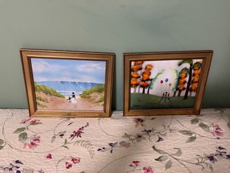 Set of water color painting