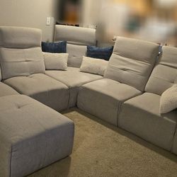 Light Grey Sectional Sofa