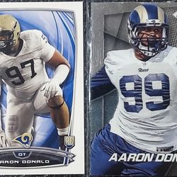 Aaron Donald Duo Rookie Cards