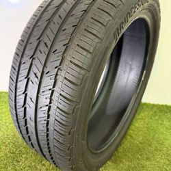 V294  225 45 18 95H  Bridgestone  Turanza LS100 A Run Flat  One Used Tire 70% Life 