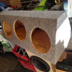Sub Box For Three 10" Subwoofers