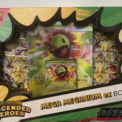 Ascended Heroes Meganium Ex Box
