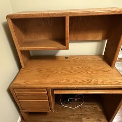 Solid Oak Desk