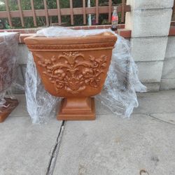 Cement Plant Pot