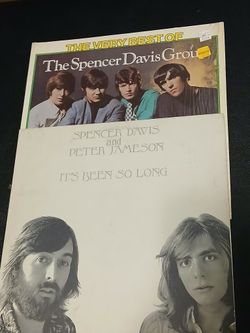Spencer Davis Music Lot (2) Vintage 1970's Vinyl Records STEVE WINWOOD