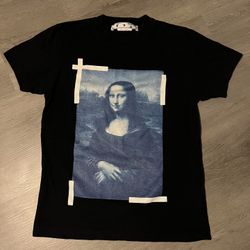 off white mona lisa tee