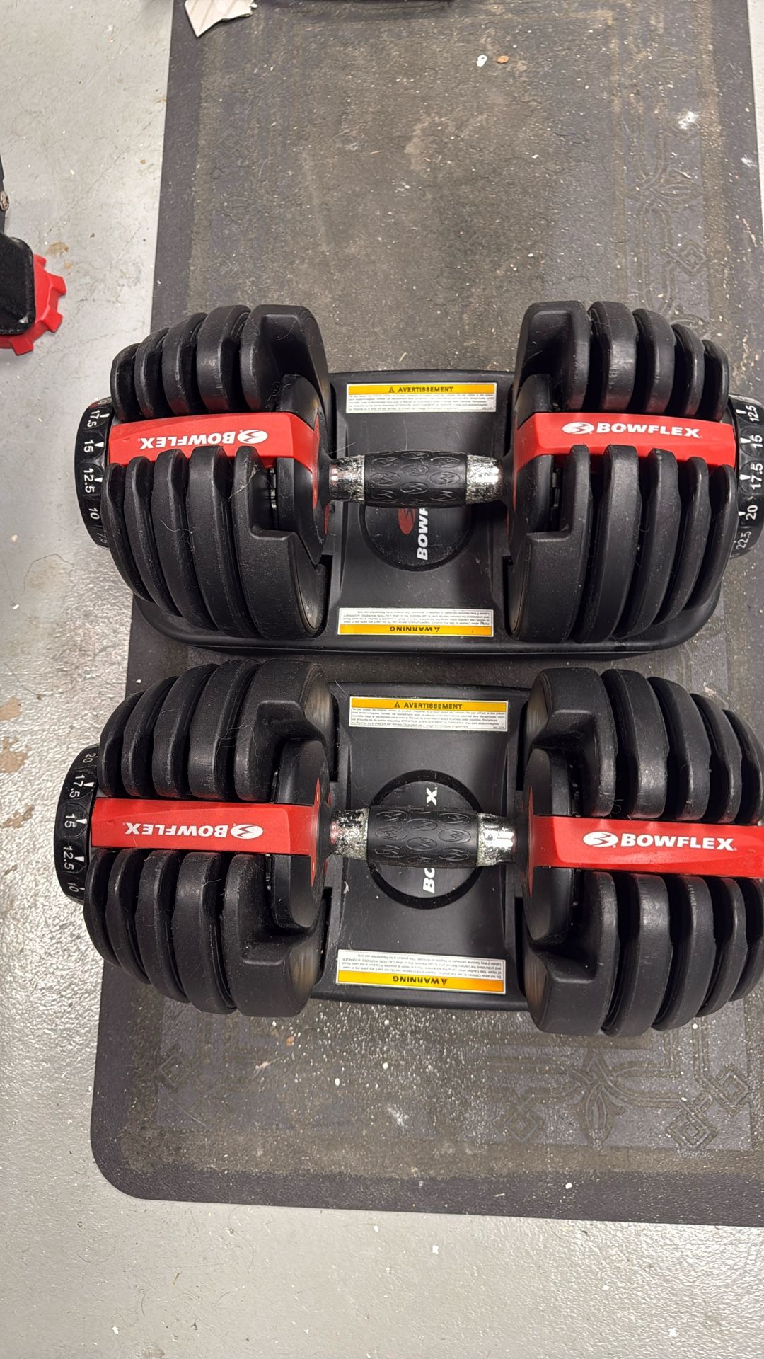 Bowflex 552 Adjustable Dumbbells