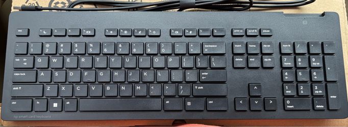 HP USB Business Slim Smartcard Keyboard