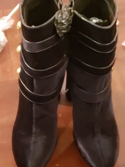 Black velvet mk purse oots size 10