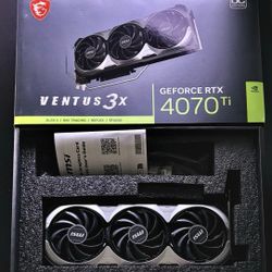 MSI GeForce RTX 4070 Ti Graphics Card