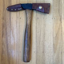 Fireman's Hatchet with Pick & Sheath