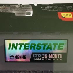 H6 AGM BATTERY