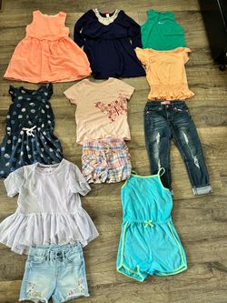 Girls size 6 summer clothes
