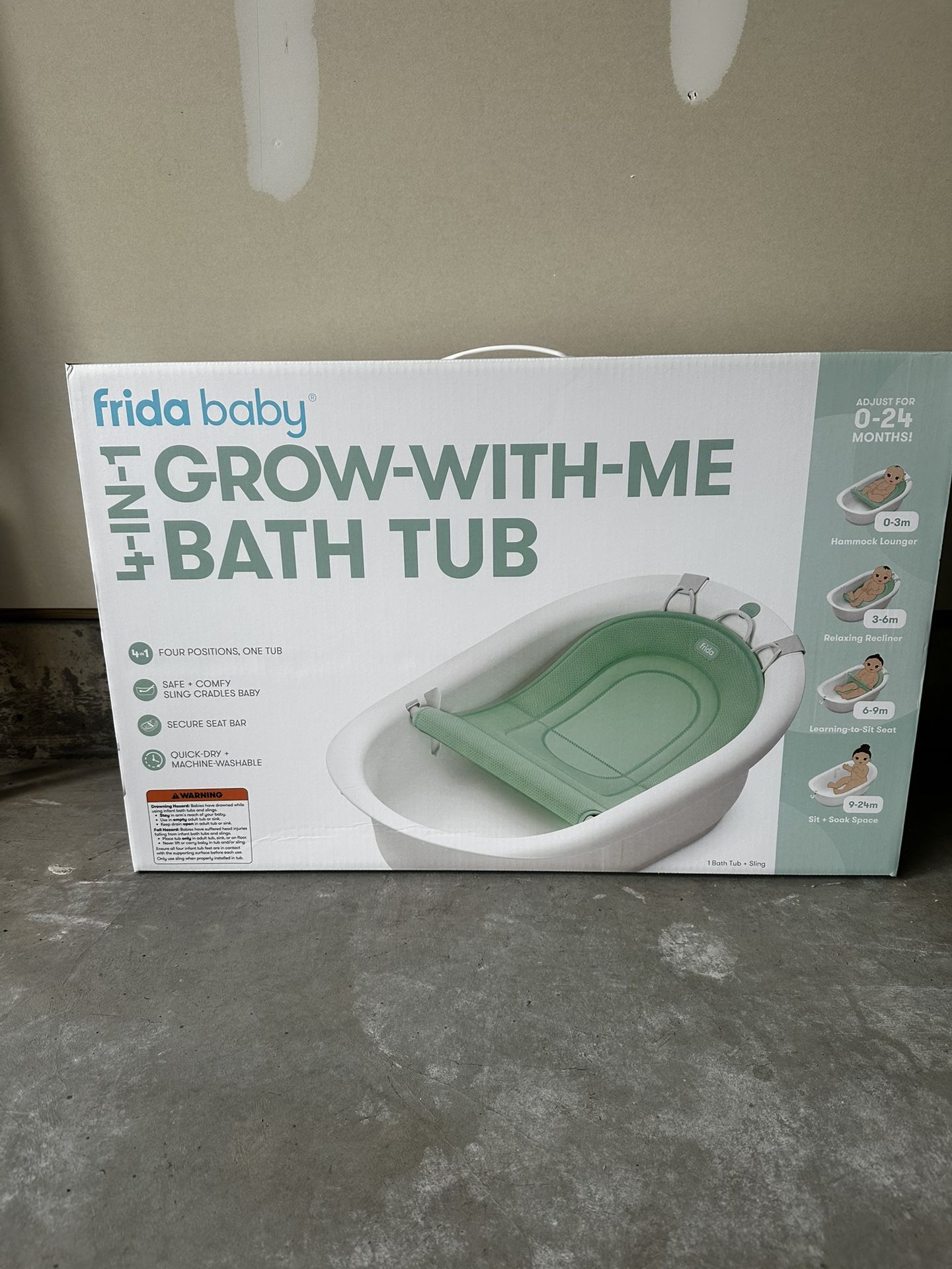Grow With Me Bathtub